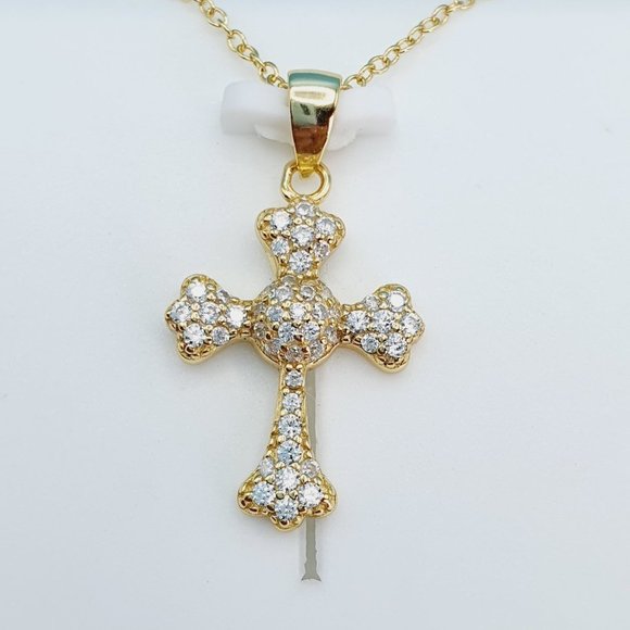 925 Sterling Silver Cubic Zirconia Necklace, U19254724 - Picture 9 of 11